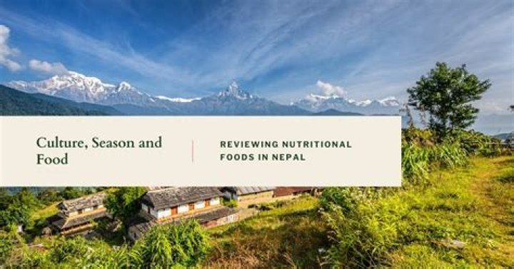 A Culinary And Nutritional Adventure