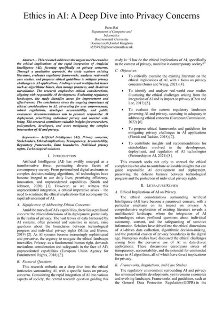 A Deep Dive Into Privacy, Ethics, And Impact