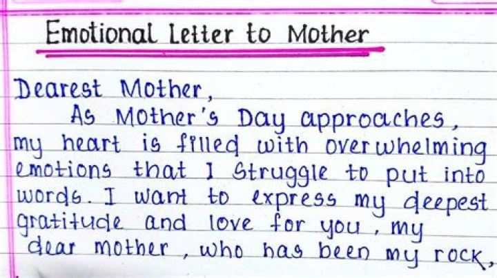 A Letter To Mom At Her Farewell