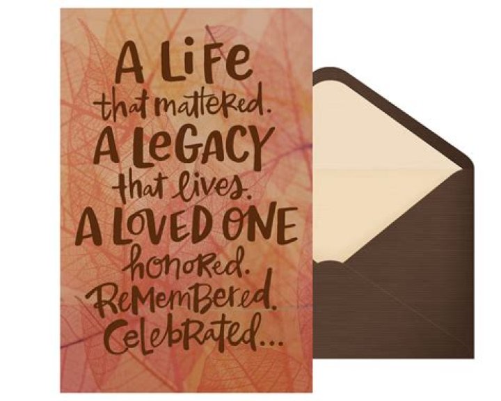 A Life Remembered, A Legacy Unveiled