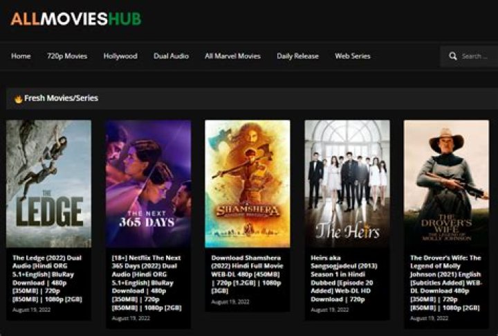 AllMoviesHub: Your Ultimate Streaming Destination