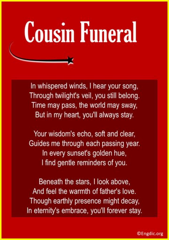 Death Of A Cousin Quotes That Heal And Inspire