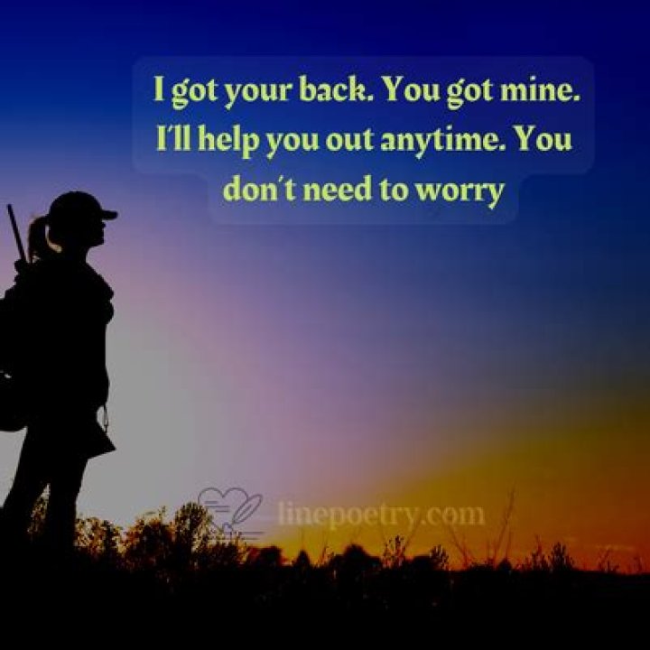 Discover Profound "I Have Your Back" Quotes!