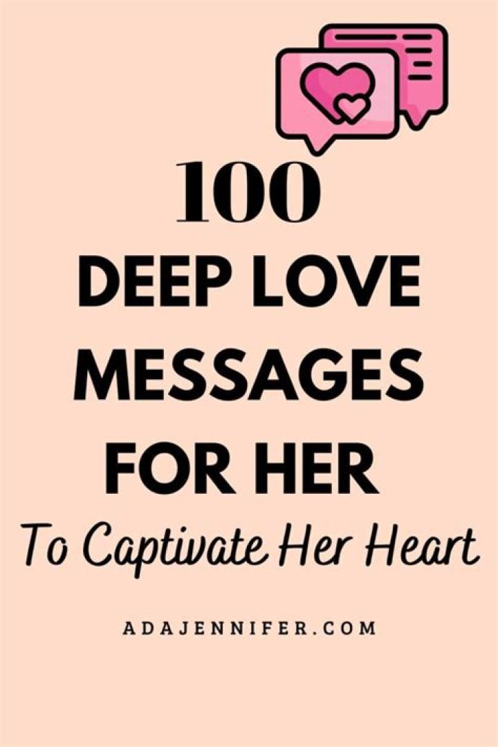 Discover The Art Of Crafting Irresistible "Deep Lovely Messages For Her" That Captivate Hearts!