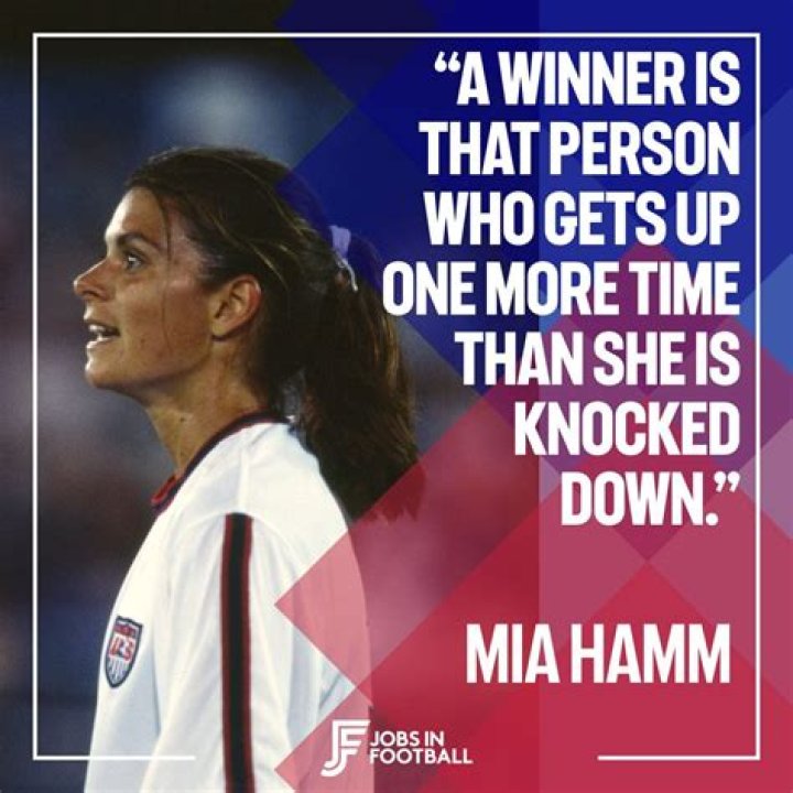 Discover The Inspiring World Of Mia Hamm Photos