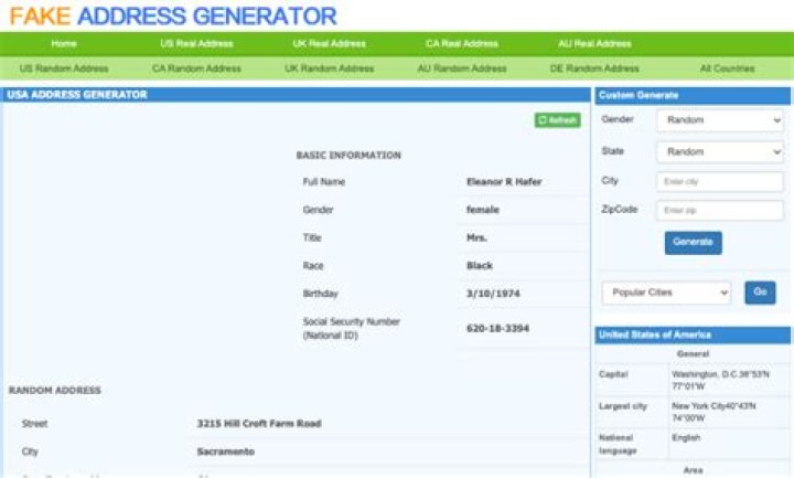 Discover The Secrets Of Online Privacy With "fakeaddressgenerator Us"