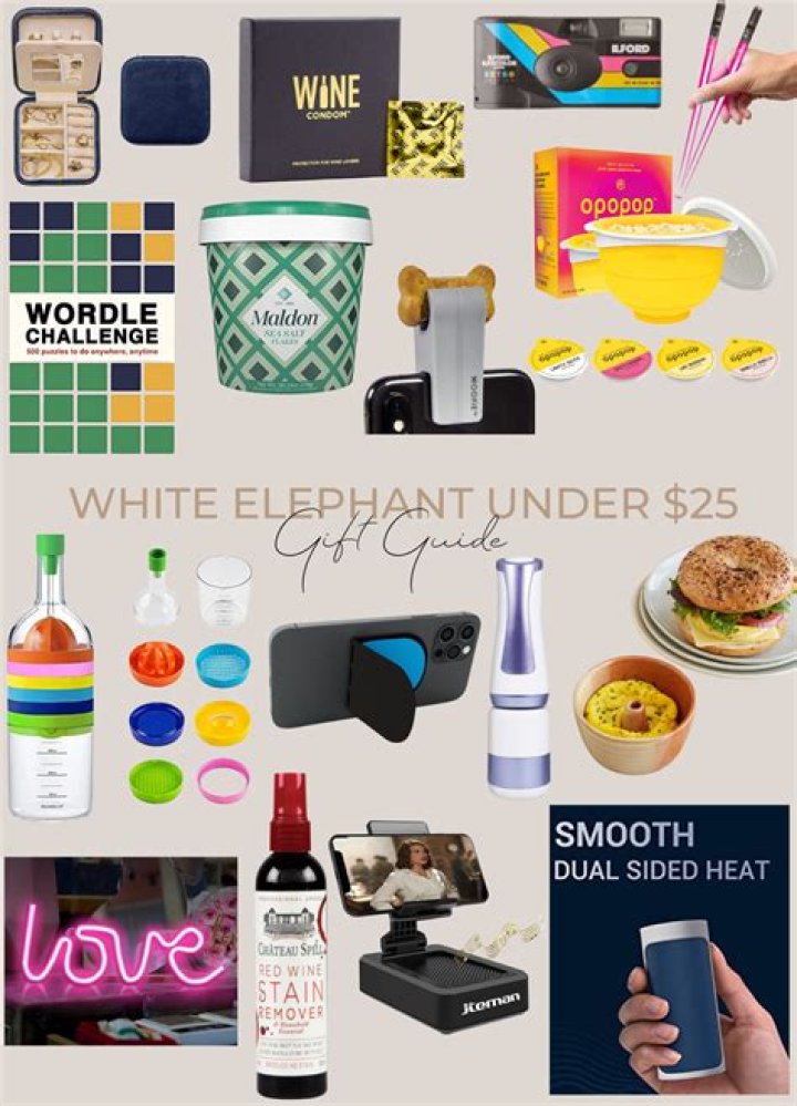 Discover The Ultimate Guide To White Elephant Gifts Under $15