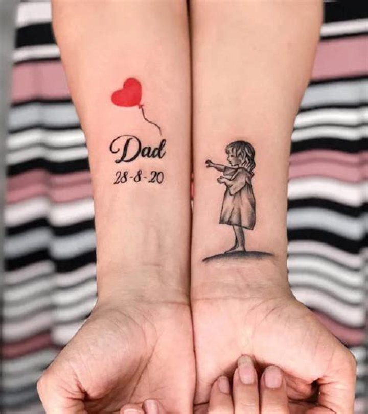 Discover Unforgettable Matching Tattoos For Father-Daughter Bonds
