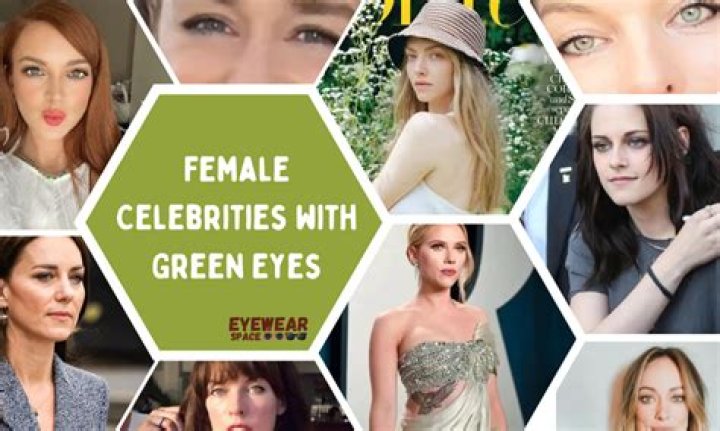 Discoveries About Celebrities With Green Eyes