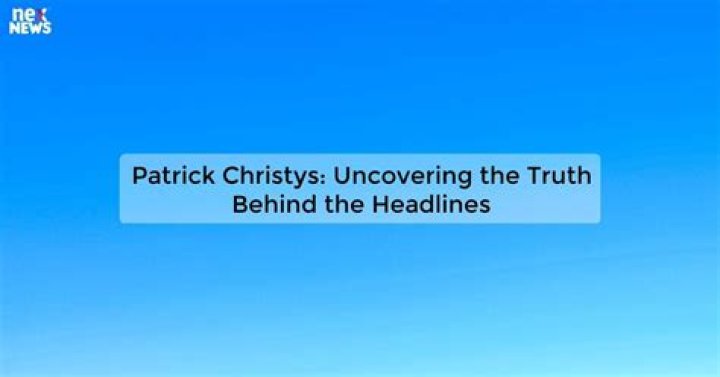 Discovering The Truth About Patrick Christys Salary