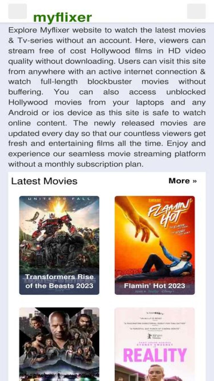 Discovering The World Of MyFlixerz.to: Your Ultimate Streaming Destination