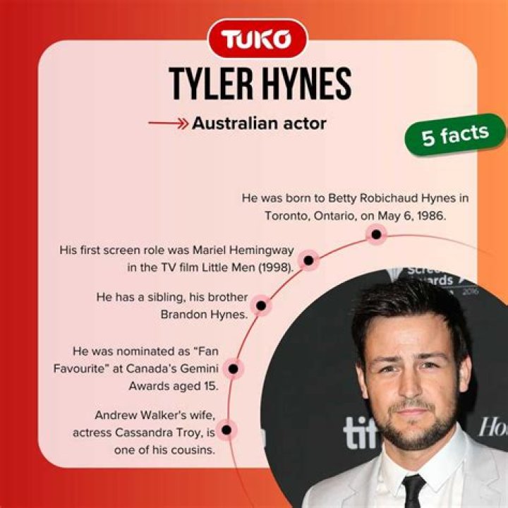 Does Tyler Hynes Have a Twin Brother? Exploring the Truth Behind the Rumors
