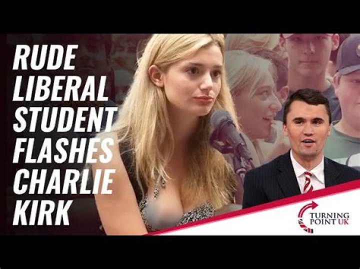 Girl Flashes Charlie Kirk: The Incident That Sparked Controversy