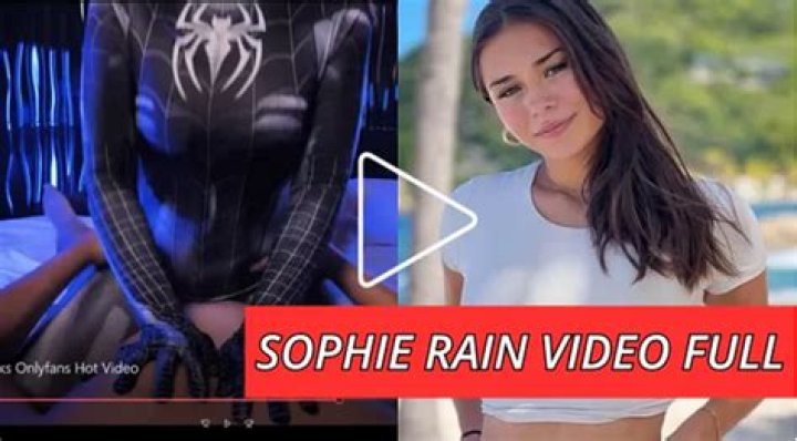 Hottest Leaks: Sophie Rain's Spiderman Reveal
