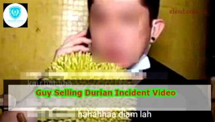 Insights Into "Guy Selling Durian Incident"