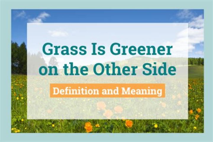 Is The Grass Greener On The Other Side For Men?