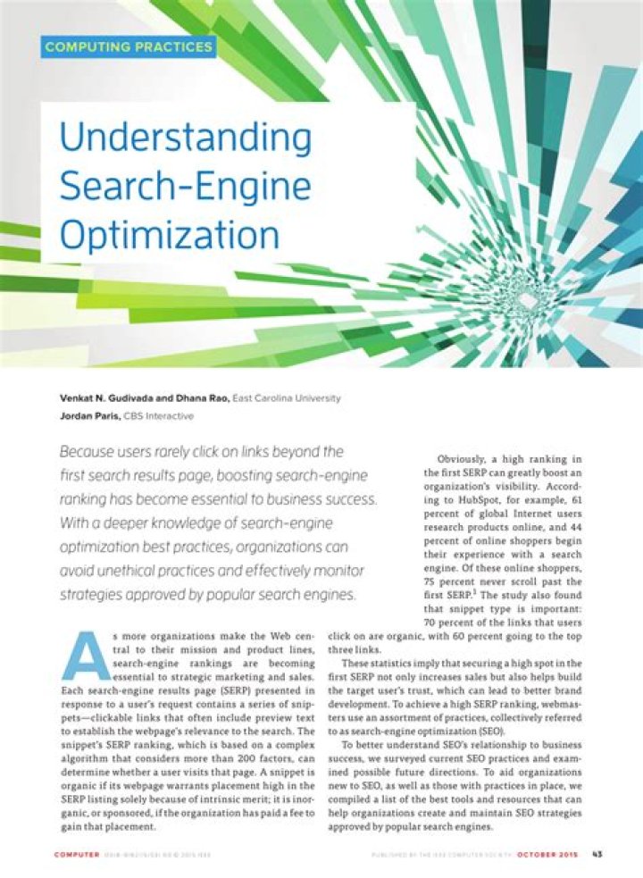 Karol Eller: The Ultimate Guide To Understanding Search Engine Optimization