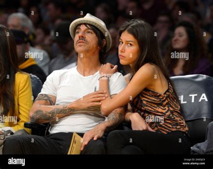 Love In The Spotlight: Anthony Kiedis Dating Helena