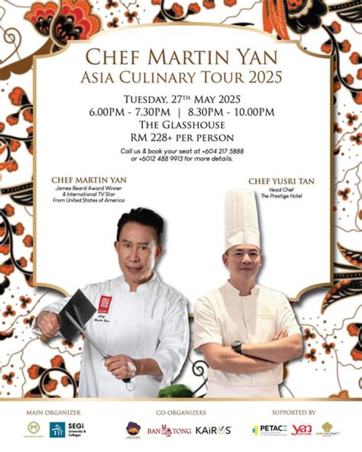 Martin Yan's Culinary Partner And Cultural Ambassador