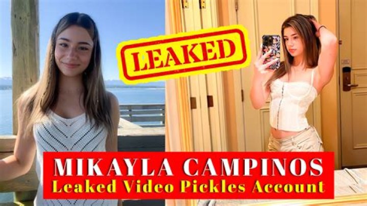 Mikayla Campinos Video Leak: What You Need to Know About the Controversy