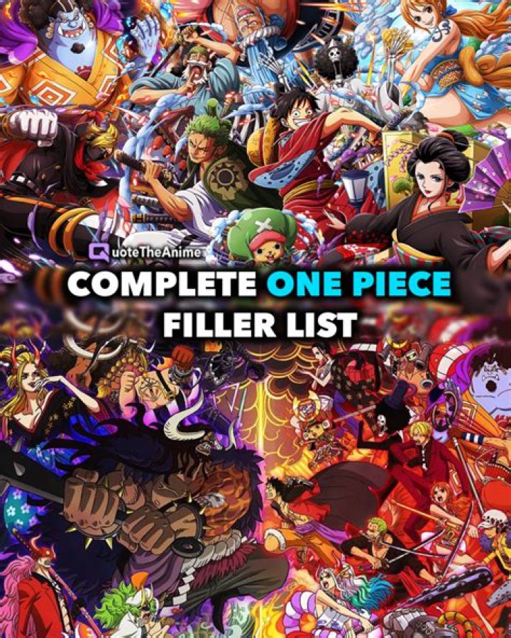 One Piece Filler: A Comprehensive Guide for Fans
