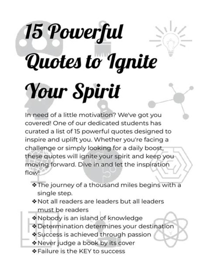 Quotes That Ignite Your Spirit