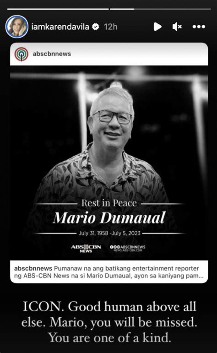 Remembering Mario Dumaual: A Legacy Lost