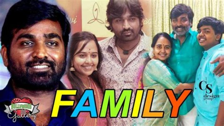 Understanding The Close-Knit Bonds Of Actor Vijay Sethupathi's Family