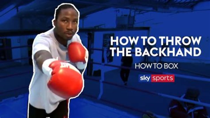 Understanding The Legality Of Backhands In Boxing