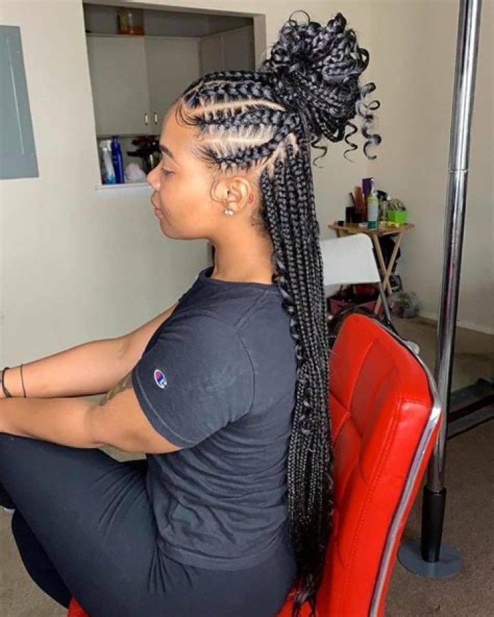 Unlock The Allure Of Half Up Half Down Braided Hairstyles For Black Hair