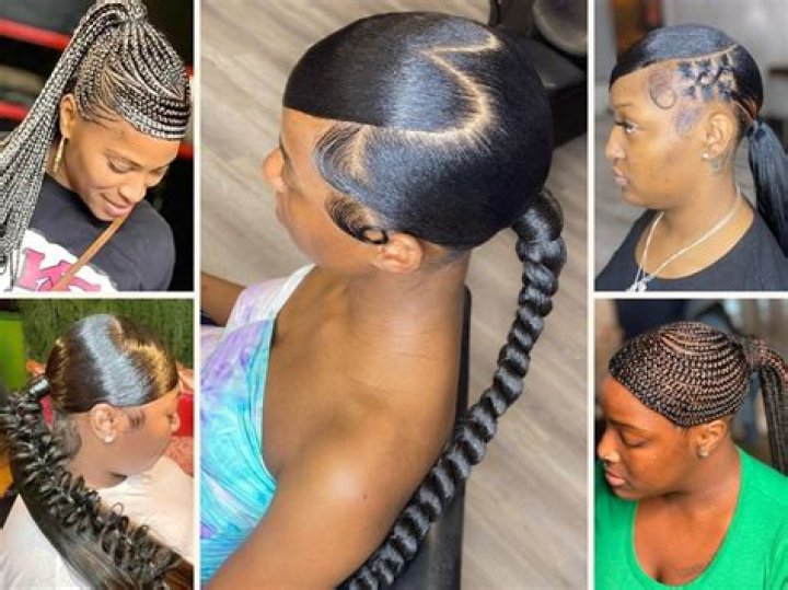 Unlock The Secrets Of Braids Into A Ponytail With Weave