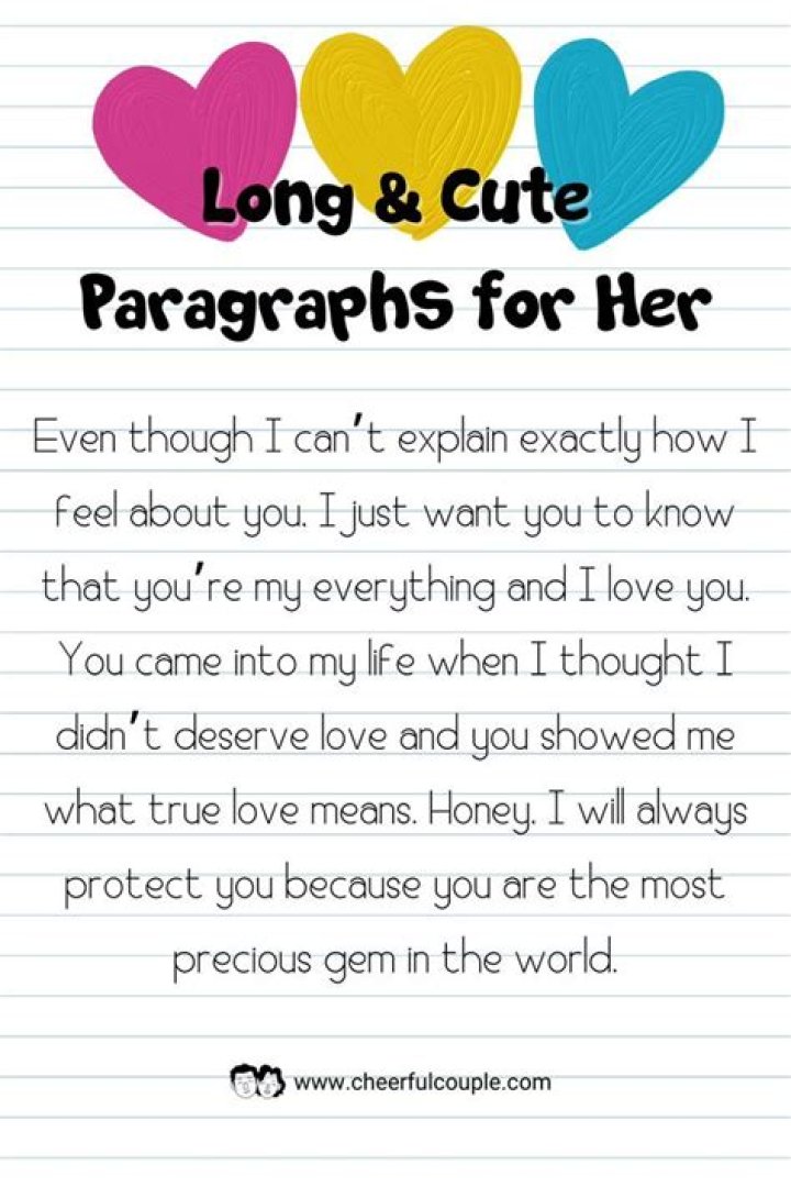 Unlock The Secrets Of Crafting Irresistible Cute Paragraphs For Your Crush