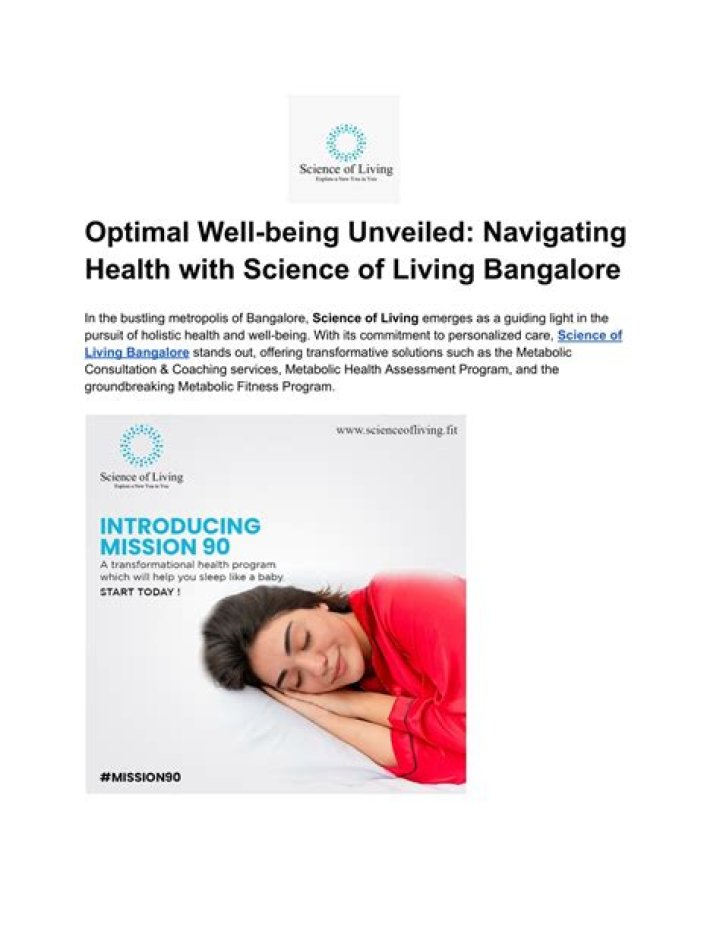 Unlocking Discoveries And Insights For Optimal Well-being