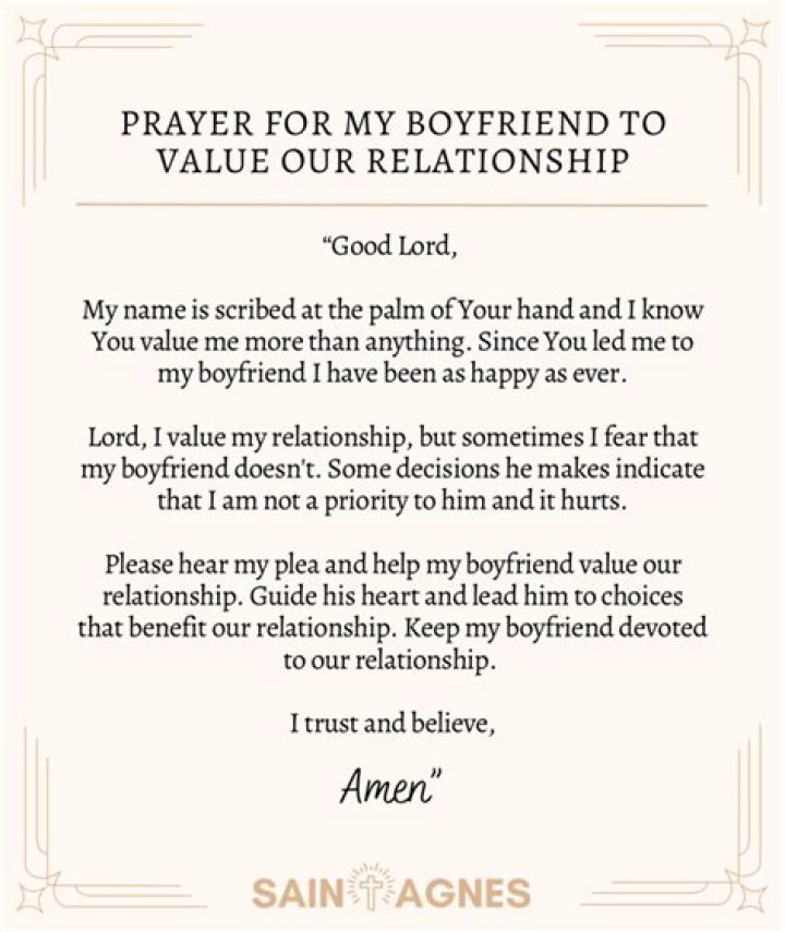 Unlocking The Power Of Prayer For Your Boyfriend