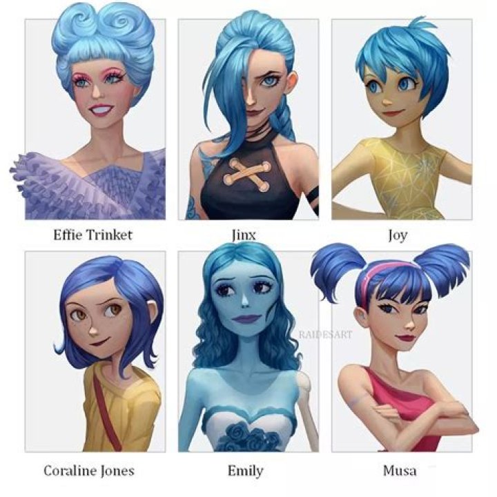 Unveiling The Enchanting World Of Famous Blue Hair Characters