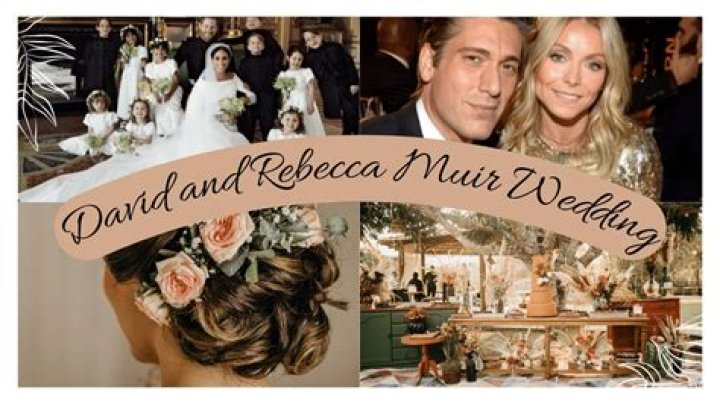 Unveiling The Mystique Of David Muir's Wedding: A Celebration Of Love And Elegance