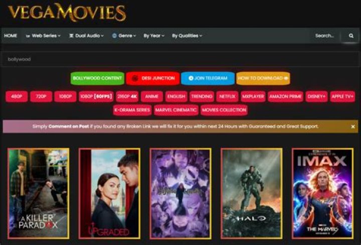 Vegamovies Site: Your Ultimate Destination for Movie Entertainment